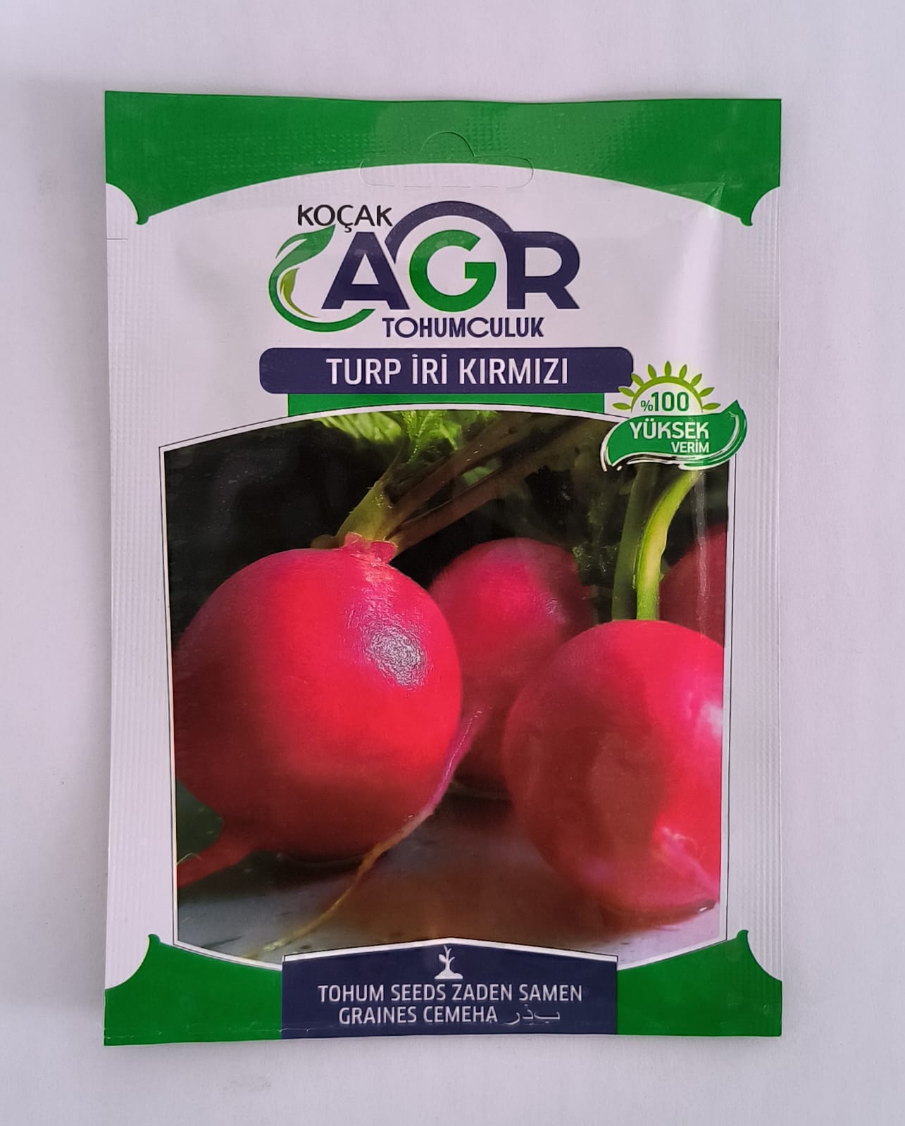 Kırmızı İri Turp Tohumu