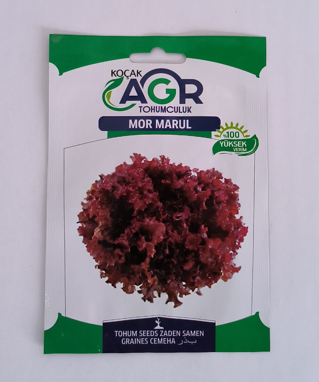 Kırmızı Kıvırcık Marul Tohumu