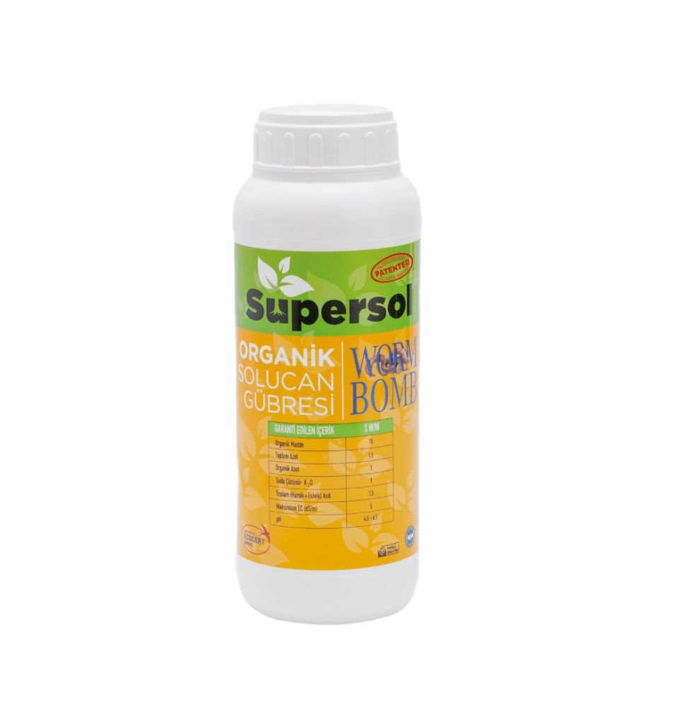 Wormbomb Solucan Gübresi 1 lt